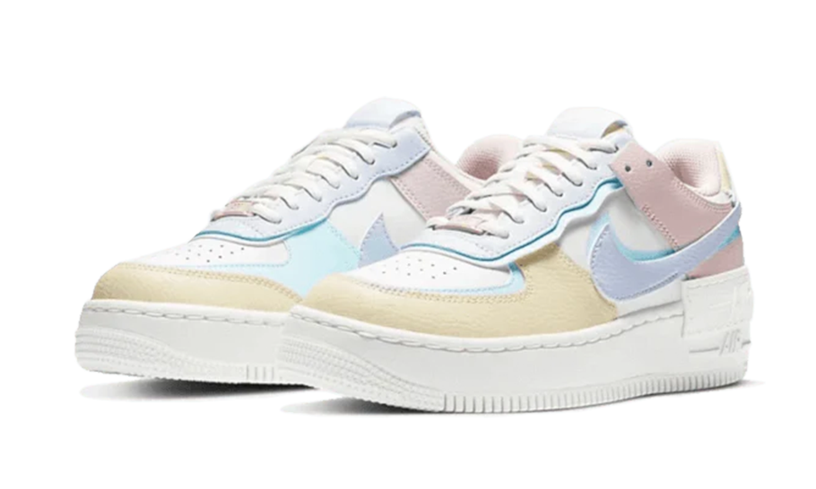 Nike WMNS Air Force 1 Shadow White Glacier Blue Ghost (2020)