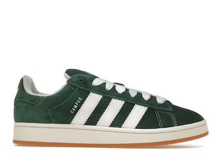 adidas Campus 00s Dark Green Cloud White